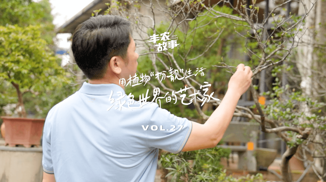 17年，他用一草一木去点亮了一个个家。